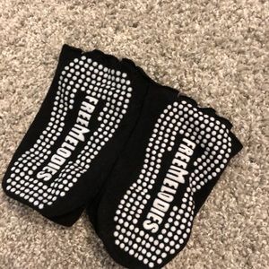 Open toes sticky socks
